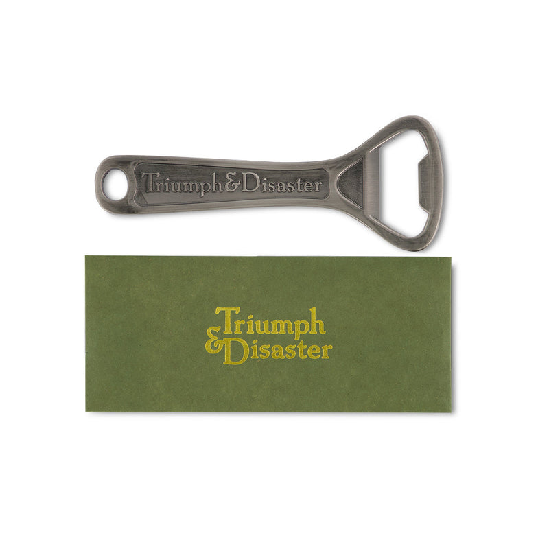 Bottle Opener - Triumph & Disaster NZ