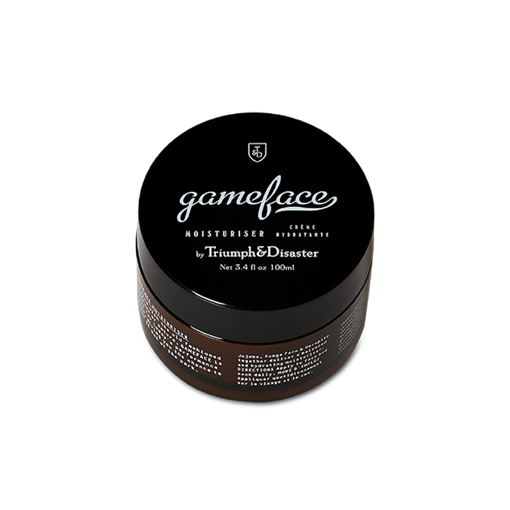 Gameface Moisturiser 100ml Jar | Triumph & Disaster NZ – Triumph