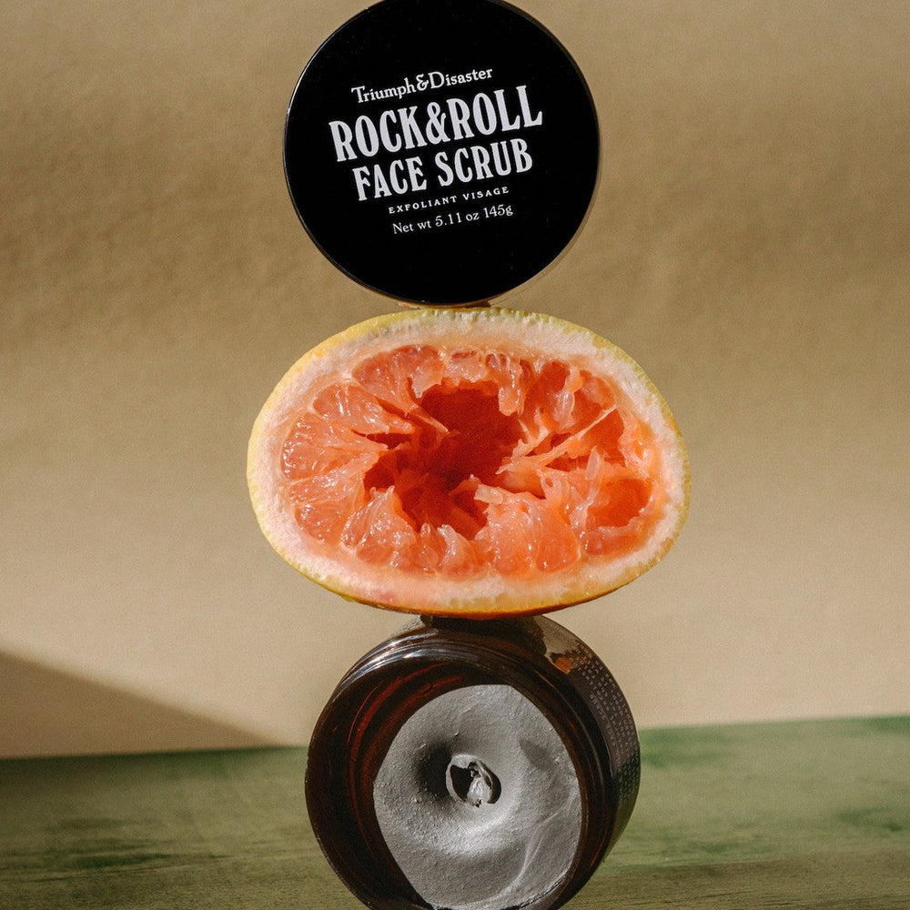 Rock & Roll Natural Face Scrub | Triumph & Disaster NZ – Triumph